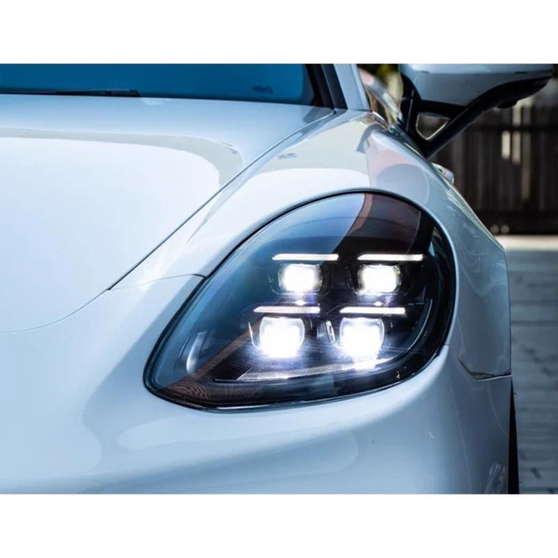 OUER Car Modification Upgrade Front Bumper Headlights 5500K 70W 12000LM for 2014-2016 Panamera 971